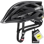 uvex i-vo cc MIPS bicycle helmet, All Black matt, 56-60 cm - S413613 (S413613)