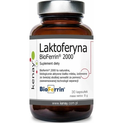 Kenay BioFerrin Lactoferrin 2000 30 kapsúl