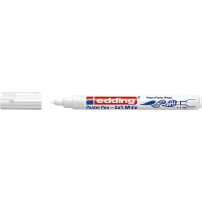 Edding 1500 biely polotransparentný