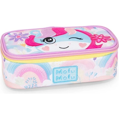 Ученически овален несесер unicorno mofumofu (73305un)