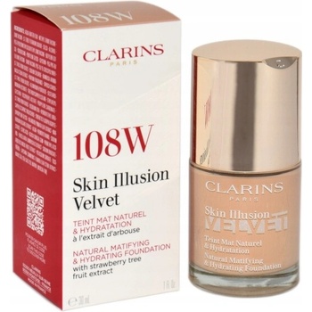 Clarins Skin Illusion Velvet Foundation 108.5W 30 ml