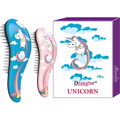 Dtangler Unicorn Hair Brush Set 1 ks, Unicorn Set