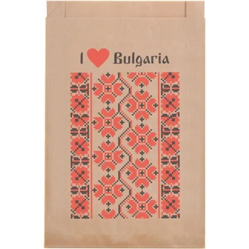 Image 1 of 17+(2х3)/26 Хартиен плик с плоско дъно с печат