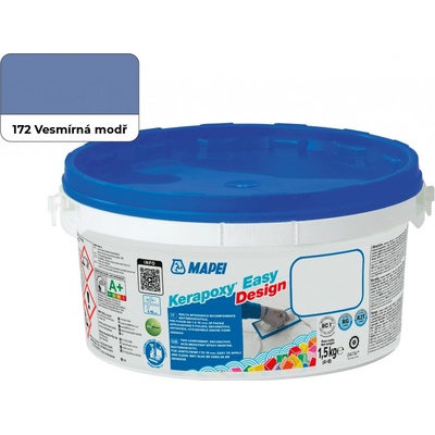Mapei Kerapoxy Easy Design 172 vesmírná modř (1,5kg)