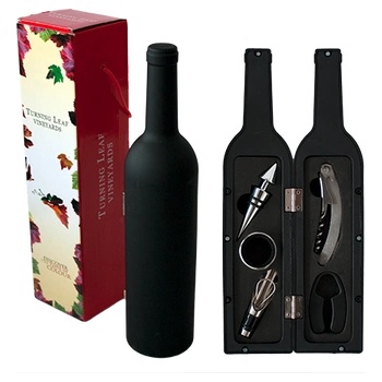 Chef`n Cn-Комплект аксесоари за вино в бутилка 5части(sxz99-5)(5409) (0198739)
