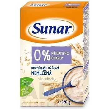 Sunar Nemléčná kaše První rýžová 220 g