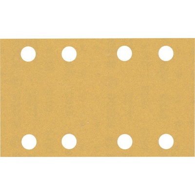 Bosch Brúsny papier EXPERT C470 s 8 otvormi pre orbitálne brúsky 80 x 133 mm, zrnitosť 180, 10 ks 2608900882