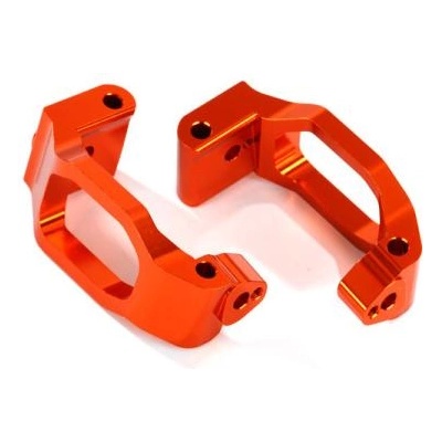 Traxxas алуминиева шарнирна стойка оранжева (чифт)