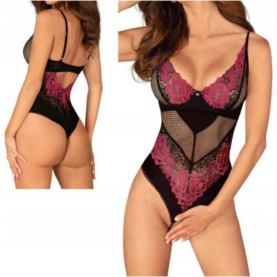 Obsessive Rosenty Crotchless Teddy