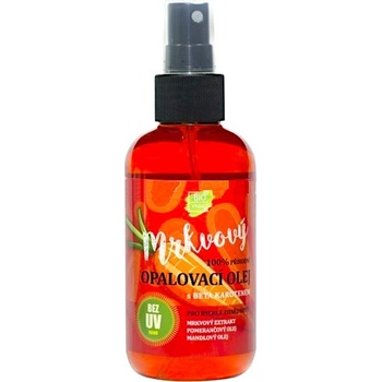 Vivaco 100% přírodní mrkvový opalovací olej bez UV filtrů 150 ml