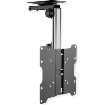 Roline Value 17.99. 1186 : : Стойка за таван, за телевизор, накланяща се, 20 кг, 17'' - 37