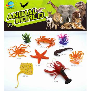 Image 1 of Armtoys КОМПЛЕКТ ЗА ИГРА МОРСКИ ЖИВОТНИ С КОРАЛИ 9 ЧАСТИ