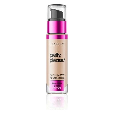 Claresa Pretty Please make-up s polomatným efektom 06 tan 33 g
