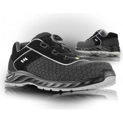 VM IMPORT MINNEAPOLIS S3 BOA poltopánka čierno-biela