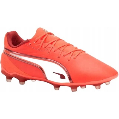 Puma King Match FG/AG červená/bílá/
