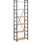 Fromm & Starck Рафт за книги - 60 x 28 x 182, 5 см - 150 кг STAR_BC_05 (STAR_BC_05)