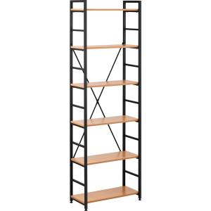 Fromm & Starck Рафт за книги - 60 x 28 x 182, 5 см - 150 кг STAR_BC_05 (STAR_BC_05)