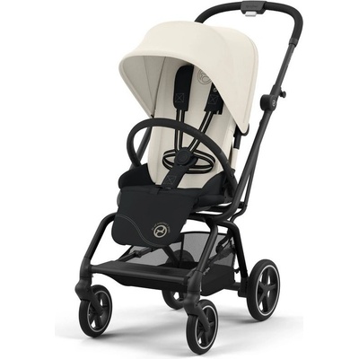 Cybex EEZY S TWIST+ 2 BLACK Canvas White light beige 2024