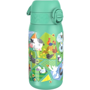 ION8 Бутилка за вода Ion8 Print, метална, 400ml, ФЕРМА (32032-А-ФЕРМА)