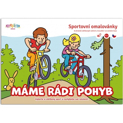 Máme rádi pohyb - Sportovní omalovánky