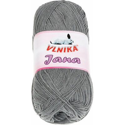 BELLATEX Priadza Jana 100 g - 45 tmavo šedá