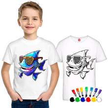 dětské tričko s vlastním motivem + barvy na textil 6 barev
