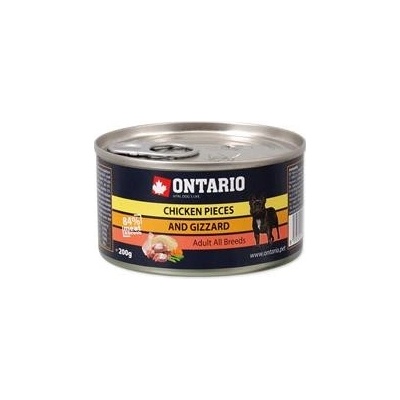 Ontario Chicken Pieces + Gizzard 6 x 200 g