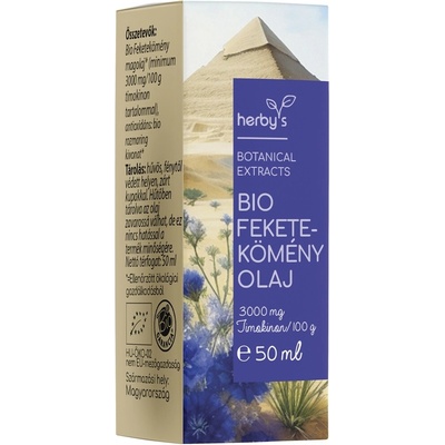 Herbys Bio Vysoko koncentrovaný olej z čiernej rasce 50 ml