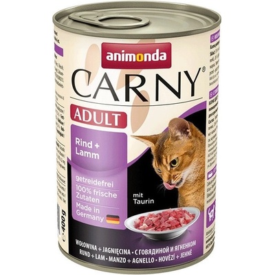 Animonda Carny Cat Adult hovädzie a jahňa 400 g