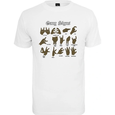 Mister Tee Gang Signs Tee white