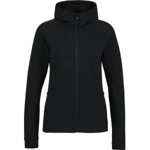 Stoic Дамско поларено яке Stoic Women's MerinoGrid285 NorrdalSt. Zip Hoody Fleece jacket - Black - размер XXL (105-5561-0116)