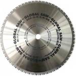 GLOB Циркулярен диск 355 mm (25.4 ) 64T (x2.4/2.0) за стомана Global Saw (1858)
