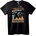 NOONEBRAND Тениска Дъщеря на ловен партньор - 2XL, Black