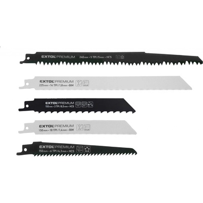 Extol Premium plátky do pily ocasky 5ks EX8806000