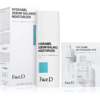 Face D Hydragel Sebum Balance Moisturizer хидратиращ гел-крем за смесена и мазна кожа 50ml