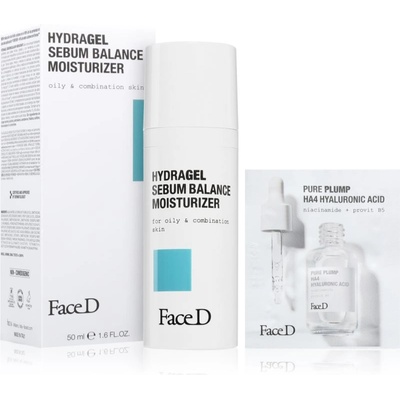 Face D Hydragel Sebum Balance Moisturizer хидратиращ гел-крем за смесена и мазна кожа 50ml