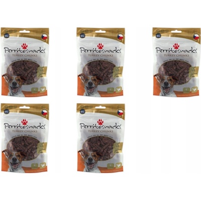 Perrito Pochoutka krůtí kousky 5 x 100 g