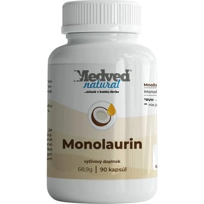 Medveď natural Monolaurin 90 kapslí
