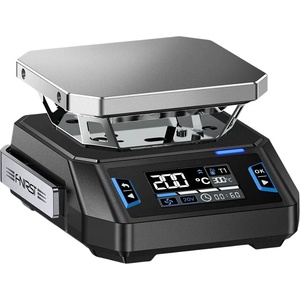 Fnirsi ht-p1b мини нагревателна плоча 150 w, 100-350 °c, usb-c pd 3.1 (ht-p1b)