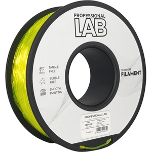 Professional Lab FG-P125-E1, 3D филамент, TPU 95A, 1, 75mm, 1000g, Жълт (Yellow) (FG-P125-E1)