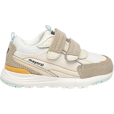 Mayoral Маратонки Mayoral - С велкро закопчаване, пясък, размер 22 (25-41690-024-22)