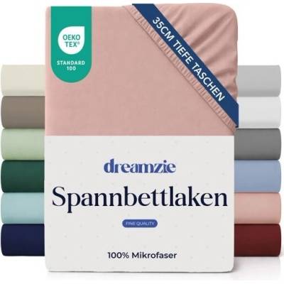 Dreamzie Napínací prostěradlo 100% mikrovlákno 35 hluboká kapsa 120x200
