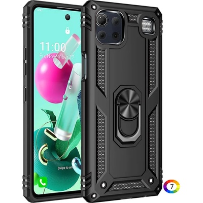 LG K92 5G Удароустойчив Ring Holder Калъф и Протектор