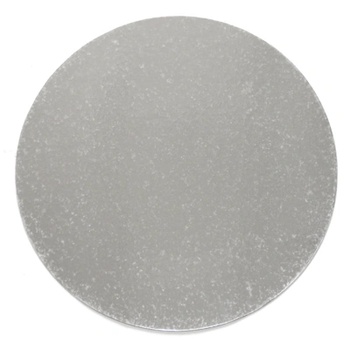 Horecano BAKERY-Подложка за торта за еднократна употреба Ø32xh0.1cm (сребро) (0193714-32) (0193771)