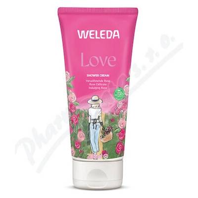 Weleda Love Růžový sprchový krém 200 ml