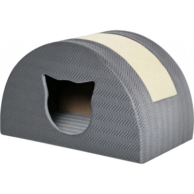PawHut Domeček pro kočky šedý 48,5 x 30 x 30 cm – Hledejceny.cz