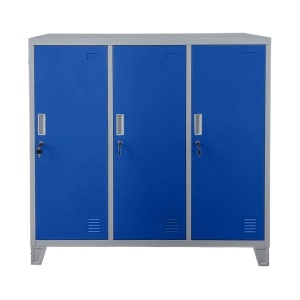 Carmen Метален шкаф Carmen CR-1603 E JZ - сив-син