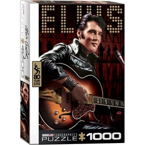 EUROGRAPHICS - Puzzle Elvis Presley Portrait - 1 000 piese