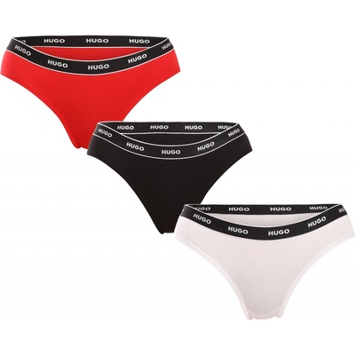 HUGO 3PACK dámske nohavičky viacfarebné (50480157 968)