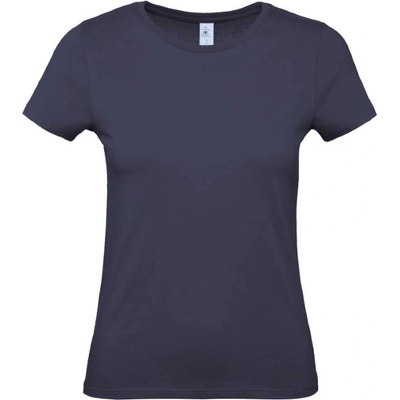 B&C Collection B&c e150 / Дамска тениска с обло деколте - тъмносиня xl (01002t00304)